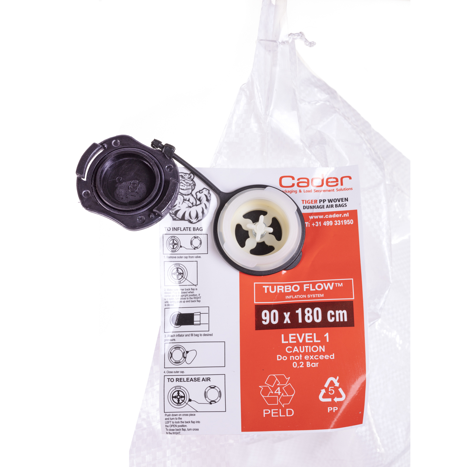 Staupolster Ecoline PP 2-lagig 90x180cm 425 St