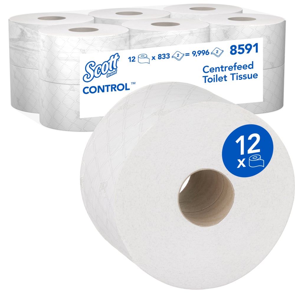 TP 2-lag., 833 Blatt, w, Zentralentnahme KC8591