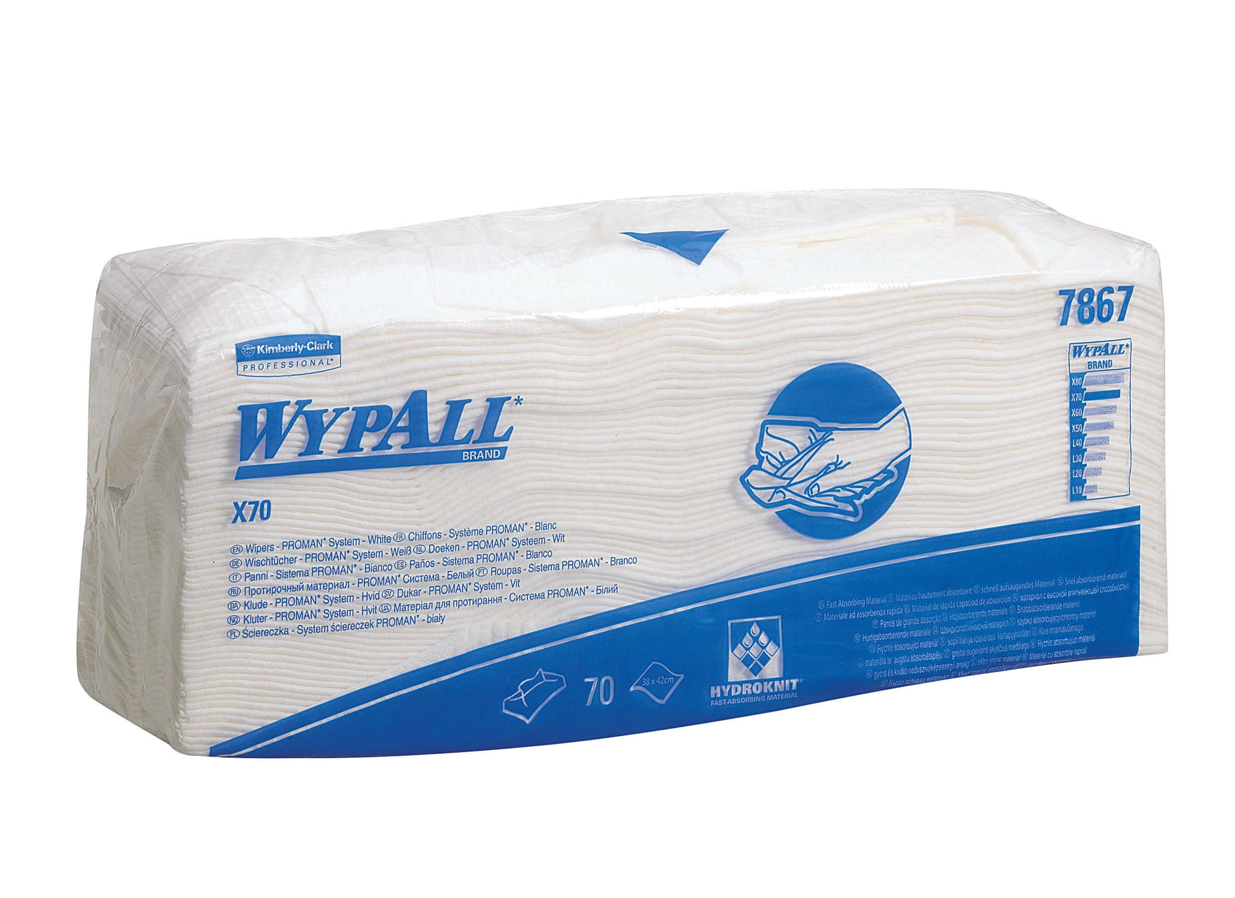 WITU 38x42 cm, weiss, 1-lag GEF X70 KC7867