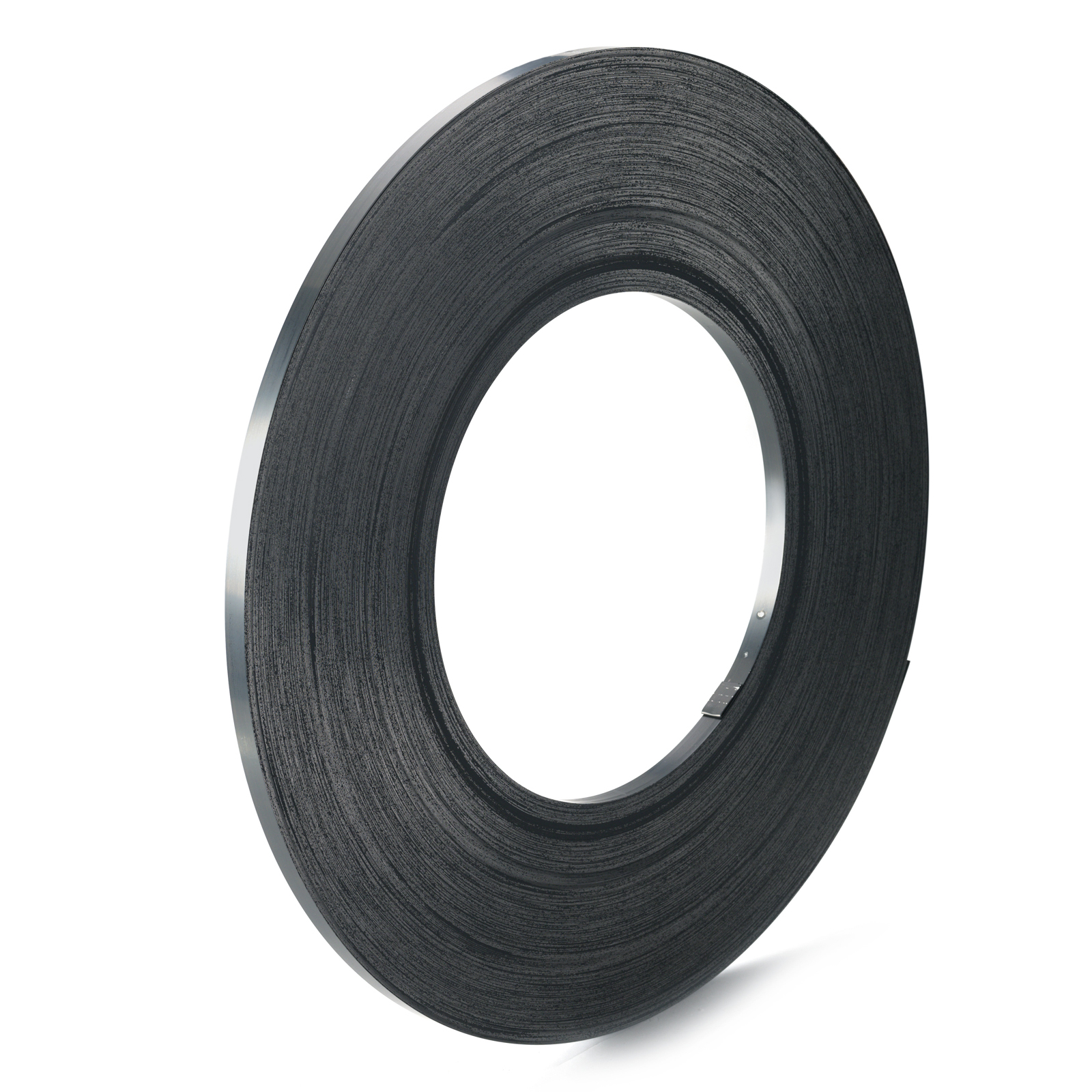 Stahlband 16x0,5mm, schwarz, Scheibenwicklung