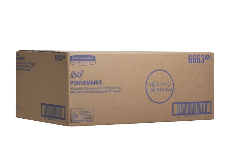 HP 32x22 cm, 1-lag., interfold, w,  KC6663