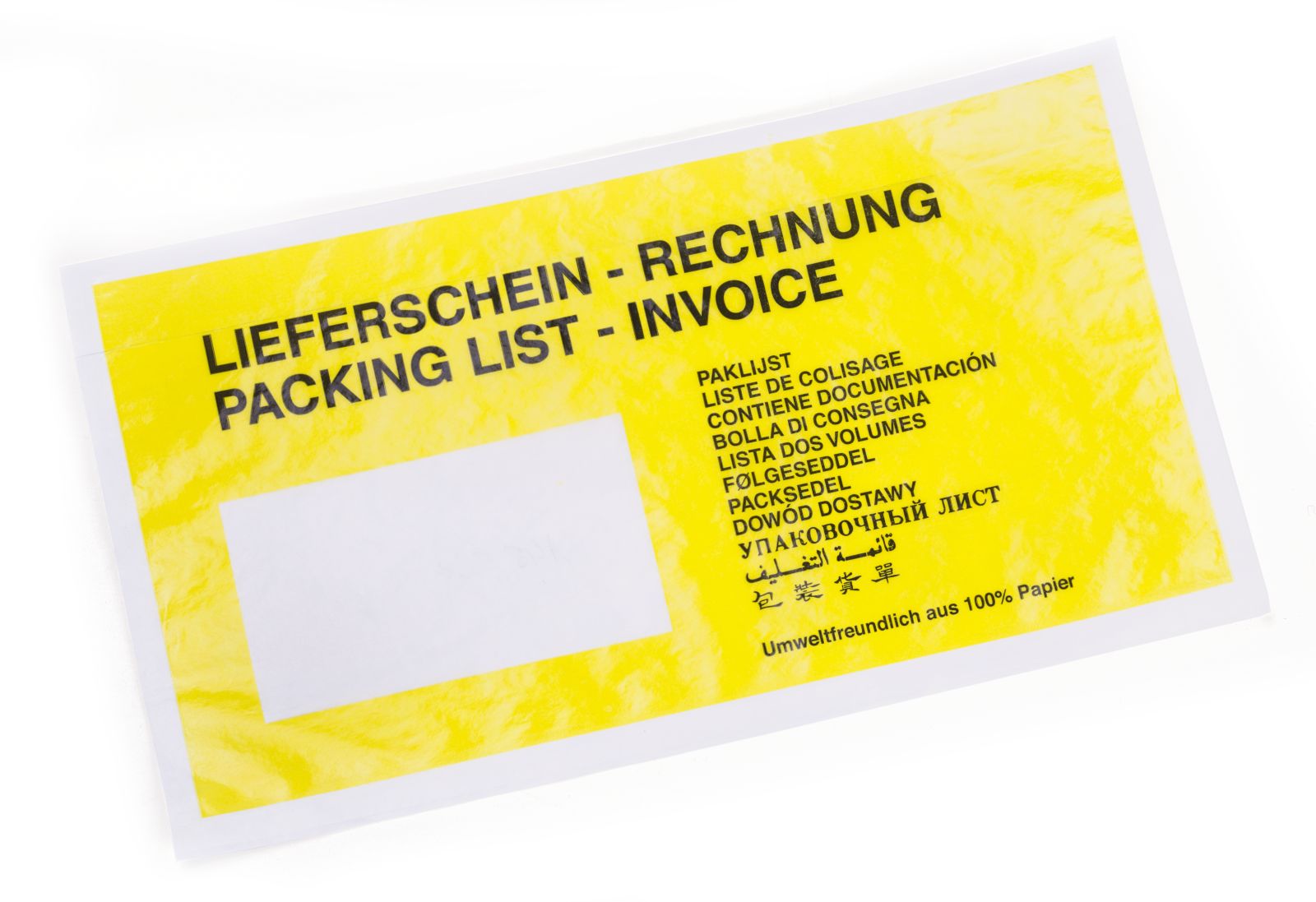 BDoku.Taschen C6/5 2-fbg.bedr.Pergamin *VP* links
