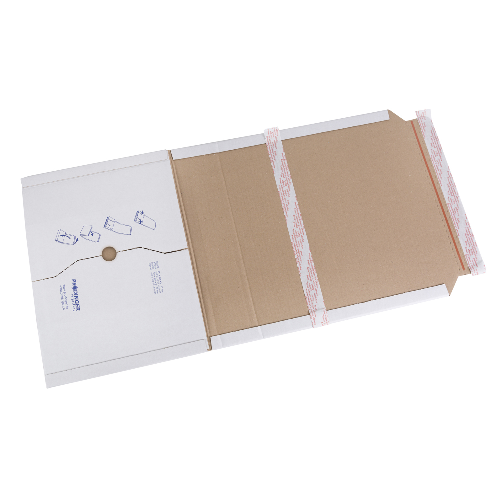 Universalverpackung 185x270x0-43mm B5 56M