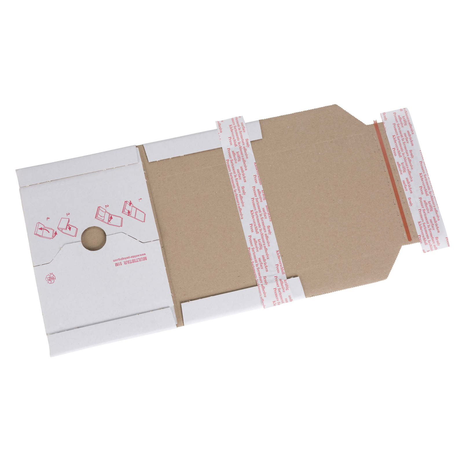 Universalverpackung 126x147x5-35mm CDs