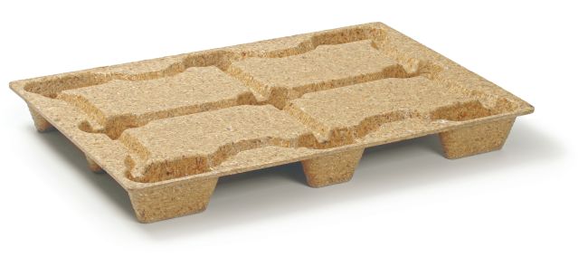 Pressholzpaletten - 80x120 cm, F 8-5  - 600kg