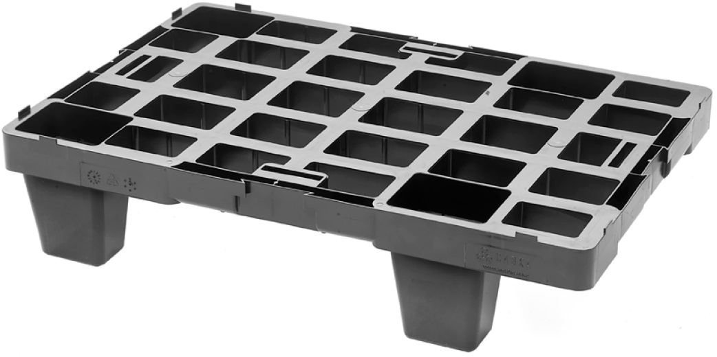 Kunststoffpalette 600x400x140mm Nest D1 (OD-4F)